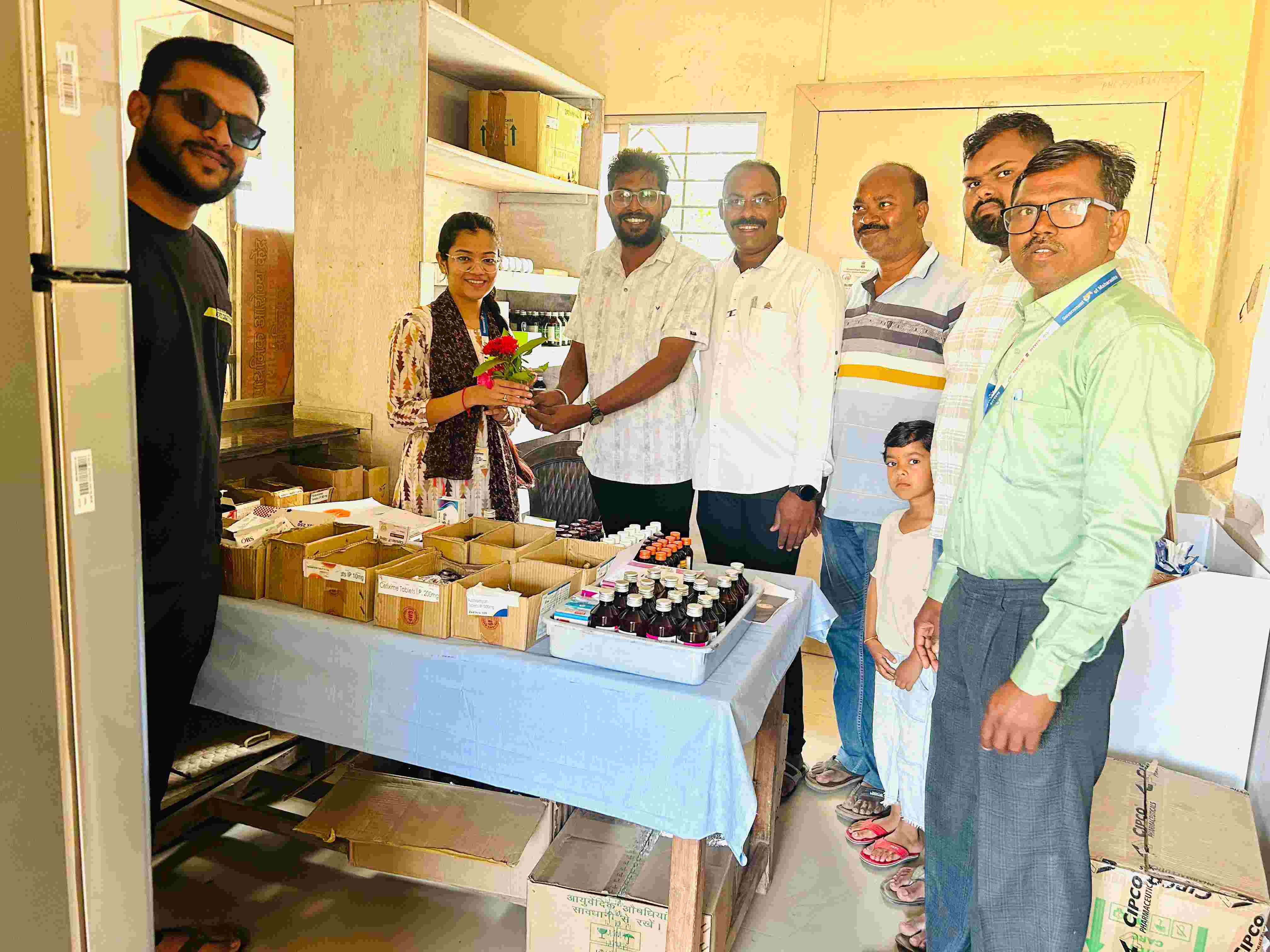 अल्लीपूर प्राथमिक आरोग्य केंद्राला नवसंजीवनी